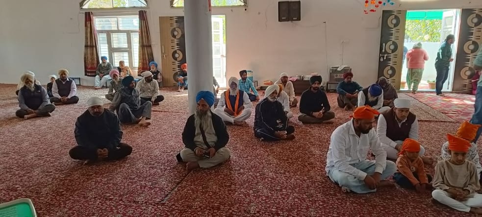 गुरु रविदास मंदिर धीन में रक्तदान आयोजित शिविर। संस्था गुरु रविदास मंदिर धीन में रक्तदान आयोजित शिविर। संस्था