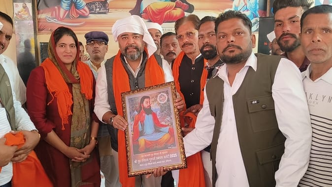 गुरु रविदास मंदिर धीन में रक्तदान आयोजित शिविर। संस्था गुरु रविदास मंदिर धीन में रक्तदान आयोजित शिविर। संस्था