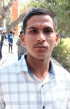 छात्र हिमाशु गंगवार। छात्र हिमाशु गंगवार।