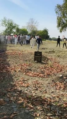 ग्राम डोडिया में सनसनीखेज मामला - कब्रिस्तान से शव की चोरी, पुलिस का मानना तांत्रिक क्रिया से ज