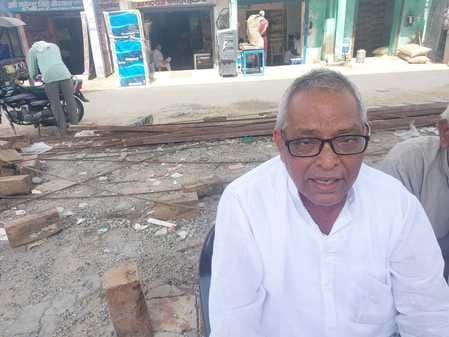 कोसली में निर्माणाधीन ओवरब्रिज। संवाद कोसली में निर्माणाधीन ओवरब्रिज। संवाद