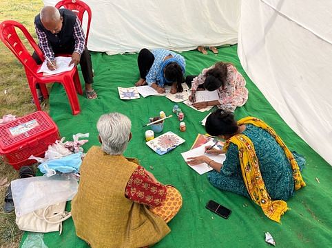 विक्रमोत्सव 2025 : 100 से अधिक ऋषियों, मनीषियों, महापुरूषों के चित्रों को प्रदर्शित करतीआर्ष भा