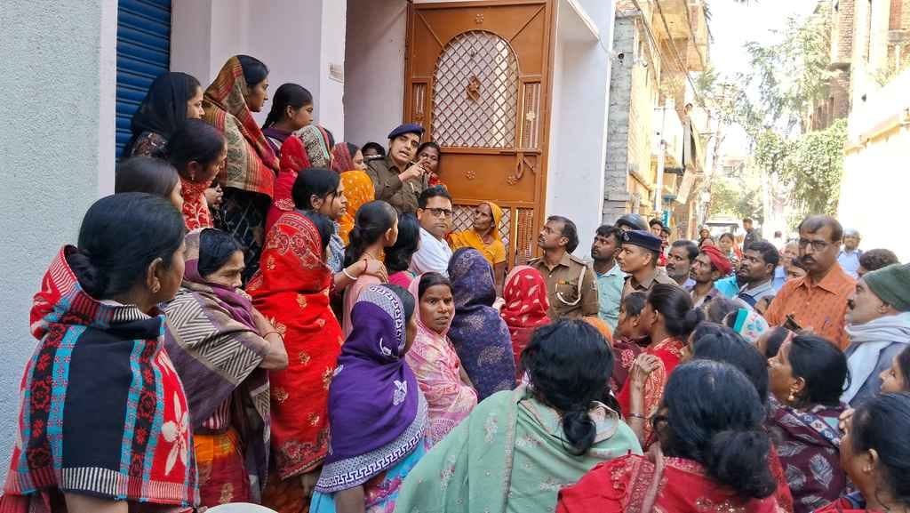 गर्भवती महिला की संदिग्ध मौत