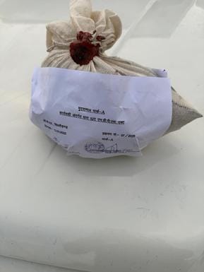 चित्तौड़गढ़ जिले में बिना लाइसेंस अफीम बुवाई के मामले में कार्यवाही के लिए पहुंची नारकोटिक्स की