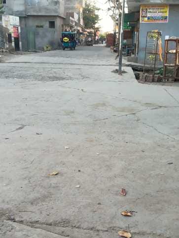 अंबाला छावनी में नन्हेड़ा से जीटी रोड की तरफ जाने वाली सड़क। संवाद