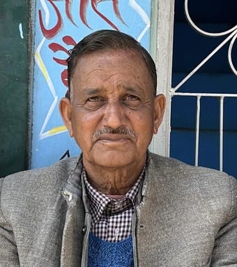 प्रदेश वन विकास निगम के पूर्व उपाध्यक्ष एंव भाजपा नेता सूरत नेगी। जागरूक पाठक