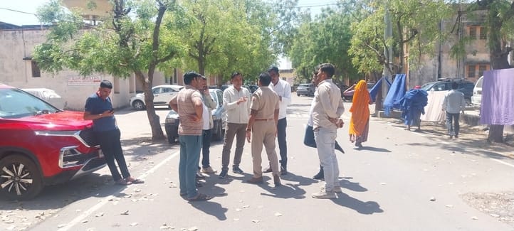 चित्तौड़गढ़ जिले के गंगरार उपखंड क्षेत्र में स्थित ग्लास फैक्ट्री में श्रमिक की मौत के मामले मे