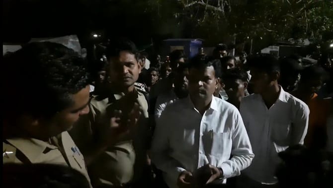 सड़क पर जाम