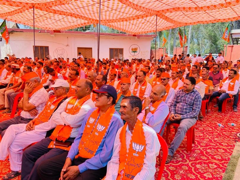 सदर भाजपा के सक्रिय सदस्यता अभियान सम्मेलन कार्यक्रम के दौरान मौजूद सदस्य। स्रोत: भाजपा मीडिया 