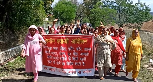 सुलह विधानसभा के दरंग धोरन घनेटा, परौर समेत अन्य इलाकों के लोगों ने एक धार्मिक संस्था की ओर से 
