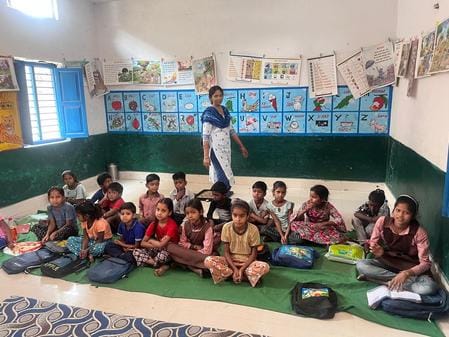 प्राथमिक विद्यालय तेज नगर महताब नगर का जर्जर भवन। संवाद