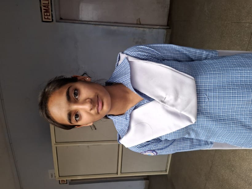 छात्रा पूजा । अमर उजाला 