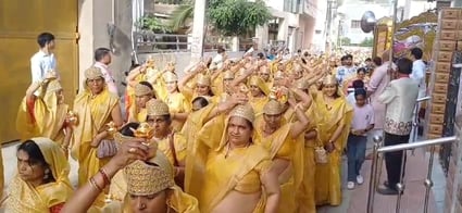 पंचकल्याणक महोत्सव का भव्य शुभारंभ पंचकल्याणक महोत्सव का भव्य शुभारंभ