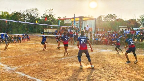 राजकीय औद्योगिक प्रशिक्षण संस्थान नेहरन पुखर में 18वीं जिला स्तरीय पुरुष खेलकूद प्रतियोगिता के 
