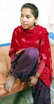 पुवायां के गांव भरतापुर में आग से जला घर। संवाद पुवायां के गांव भरतापुर में आग से जला घर। संवाद