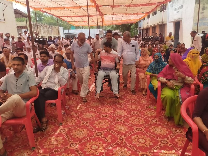 फोटो संख्या:64-कनीना में विभिन्न विकास कार्यों का शिलान्यास करती स्वास्थ्य मंत्री आरती राव- फोटो संख्या:64-कनीना में विभिन्न विकास कार्यों का शिलान्यास करती स्वास्थ्य मंत्री आरती राव-