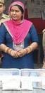 पलिया पुलिस द्वारा महिला के पास से बरामद किया गया माल। स्रोत पुलिस