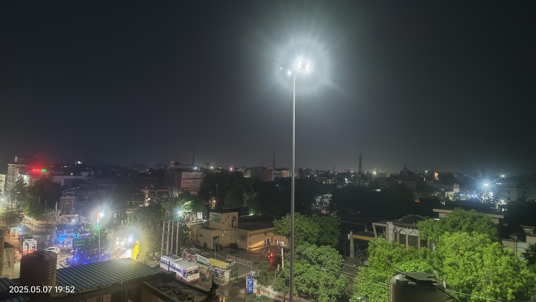 रानिया के चक्का डबवाली में ब्लैकआउट का दिखा असर