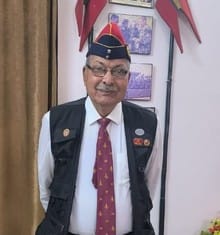 गुलशन राय चानना,वारंट अफसर,भूतपूर्व सैनिक ।