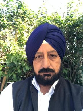 गुलशन राय चानना,वारंट अफसर,भूतपूर्व सैनिक ।