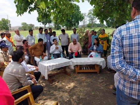 कलेक्टर-एसपी ने कार्यक्रम स्थल का किया निरीक्षण, संबंधित अधिकारियों को दिए आवश्यक निर्देश