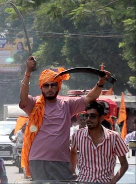 बिजनौर में महाराणा प्रताप जयंती पर निकाली गई शोभायात्रा में शामिल श्री राष्ट्रीय राजपूत करणी से बिजनौर में महाराणा प्रताप जयंती पर निकाली गई शोभायात्रा में शामिल श्री राष्ट्रीय राजपूत करणी से