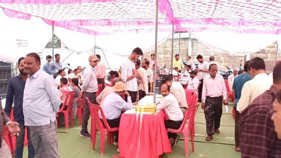 जिला न्यायालय परिसर में नेशनल लोक अदालत आयोजित