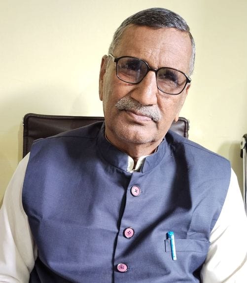 फोटो संख्या:72- पूर्व सैनिक ओमपाल सिंह--संवाद