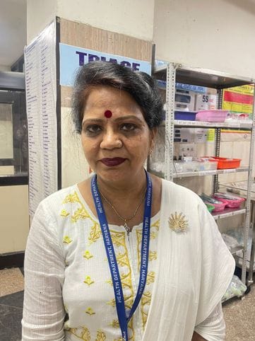 कुरुक्षेत्र। नर्स कोमल। कुरुक्षेत्र। नर्स कोमल।