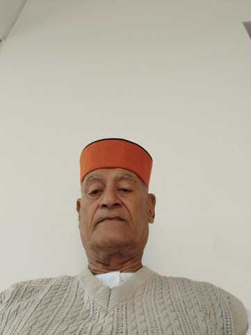 कृष्ण शर्मा, प्रधान, गोशाला समिति।