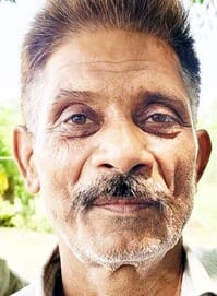 गांव नवलपुर जाने वाली रोड में बना गड्ढा। संवाद