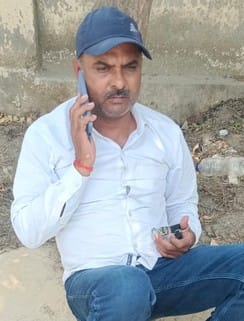 निगोही में अमित की हत्या के बाद एसपी ने मौके पर पहुंच जांच की। स्रोत: मीडिया सेल