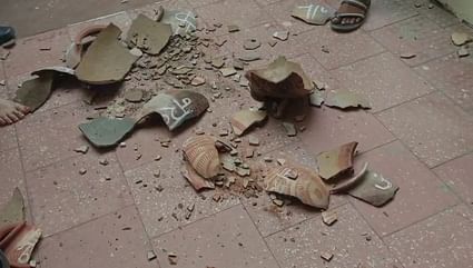 पानी की किल्लत पर कांग्रेस का जोरदार प्रदर्शन