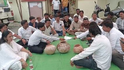 पानी की किल्लत पर कांग्रेस का जोरदार प्रदर्शन