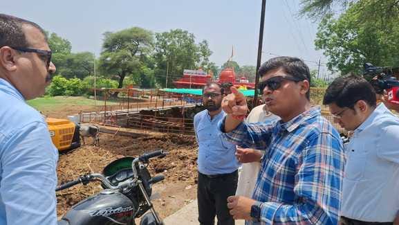 भूमिपूजन की तैयारियां जारी 