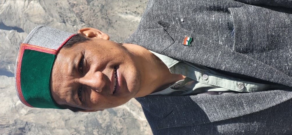 ग्राम पंचायत नमज्ञा के प्रधान बलदेव