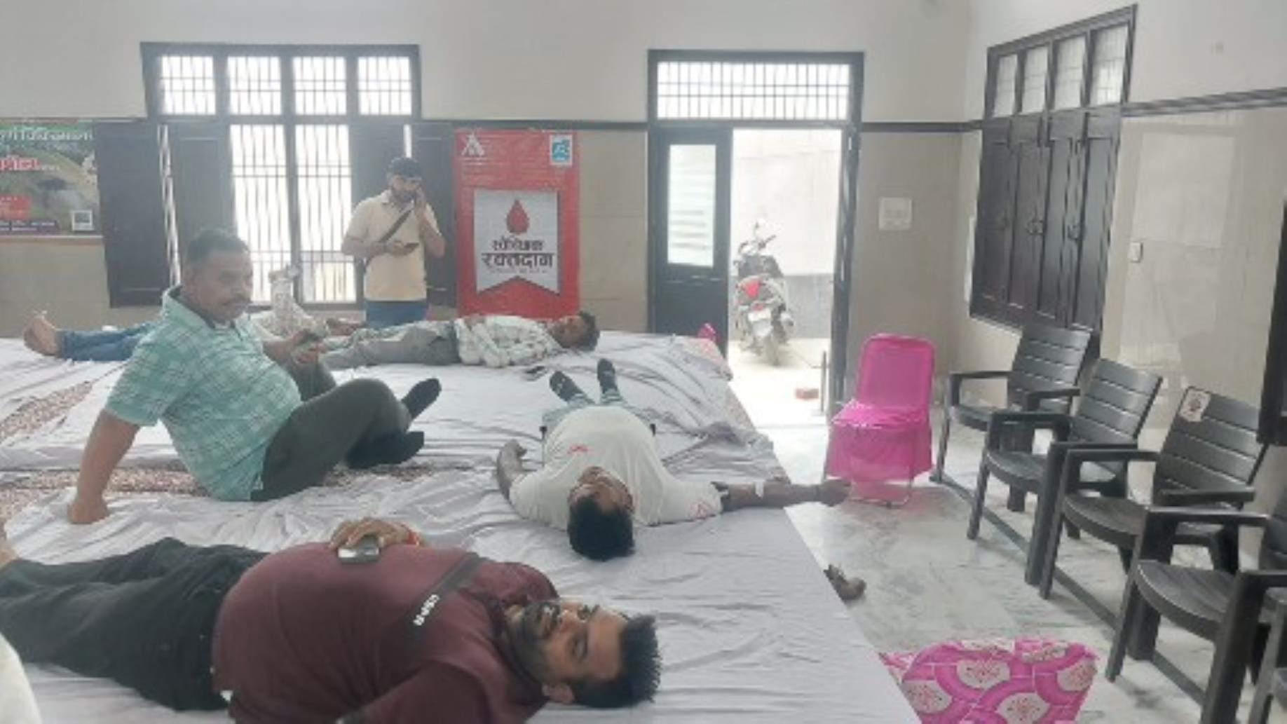 मानवता के कल्याण के लिए 151 ने किया महादान मानवता के कल्याण के लिए 151 ने किया महादान
