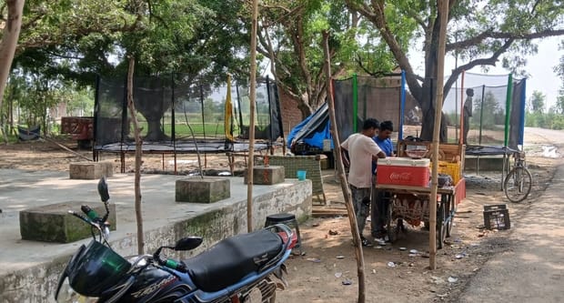जलालाबाद के गांव तिकोला स्थित मां काली का मंदिर। संवाद