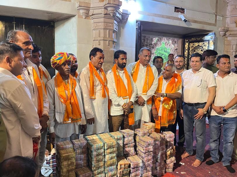 चित्तौड़गढ़ जिले के प्रख्यात कृष्णधाम श्री सांवलियाजी मंदिर ने गुरुवार को कार्य भार ग्रहण कर भं