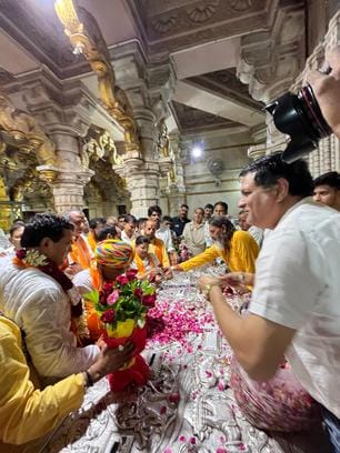 चित्तौड़गढ़ जिले के प्रख्यात कृष्णधाम श्री सांवलियाजी मंदिर ने गुरुवार को कार्य भार ग्रहण कर भं