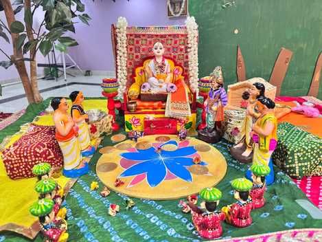 अमेरिका के शिकागो में श्रीजीद्वार मन्दिर के पाटोत्सव महोत्सव में श्रीनाथजी मंदिर के विशाल बाबा