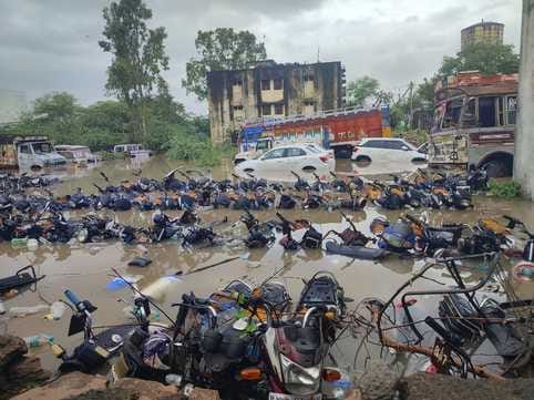 चित्तौड़गढ़ जिले में व्यापक बरसात से पानी की आवक हुई है।