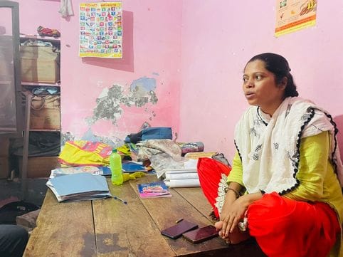 पनवाड़ी आंगनबाड़ी केंद्र के बाहर नहीं है प्रदर्शिका बोर्ड। संवाद पनवाड़ी आंगनबाड़ी केंद्र के बाहर नहीं है प्रदर्शिका बोर्ड। संवाद