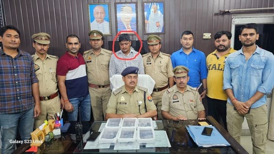 पुलिस की गिरफ्त में अवैध हथियार तस्कर साजिद पुलिस की गिरफ्त में अवैध हथियार तस्कर साजिद