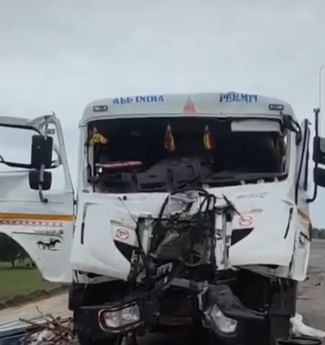 दुर्घटना का वीडियो