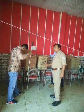 कावंड़ यात्रा को लेकर पुलिस ने चलाया सघन चेकिंग अभियान