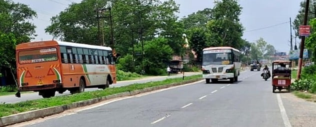 कांवड़ में 51 लीटर जल लेकर निकले कांवड़िये। संवाद कांवड़ में 51 लीटर जल लेकर निकले कांवड़िये। संवाद