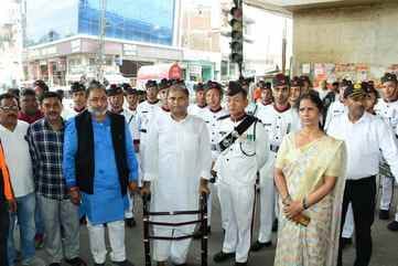 कीर्ति चक्र विजेता शहीद कैप्टन अंशुमान सिंह को किया नमन