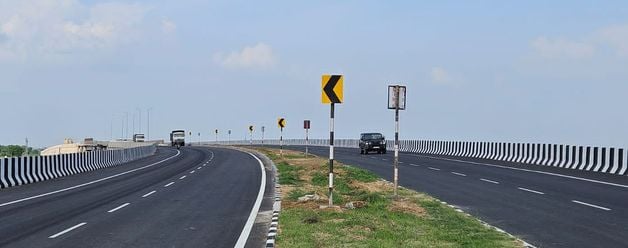 फोटो 14: सोनीपत के गांव बड़वासनी के पास राष्ट्रीय राजमार्ग-352ए पर लगाया गया सीसीटीवी। संवाद