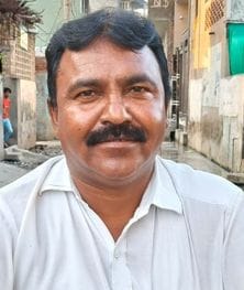 कलानौर की गलियों में भरा पड़ा गंदा पानी। संवाद